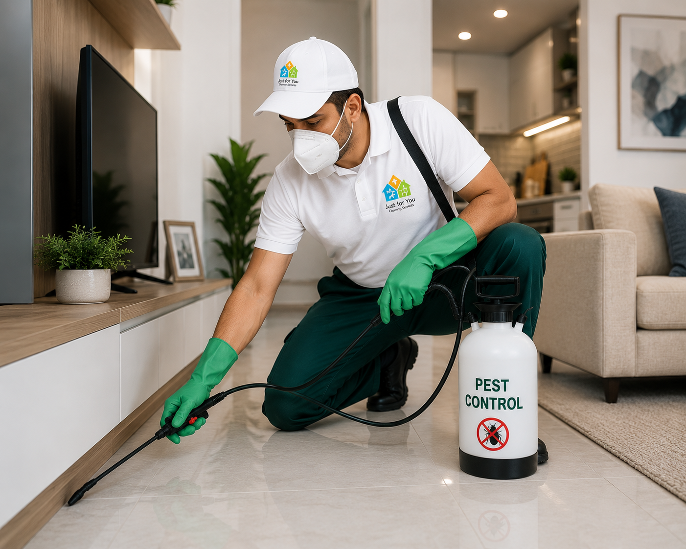 Professional pest control service